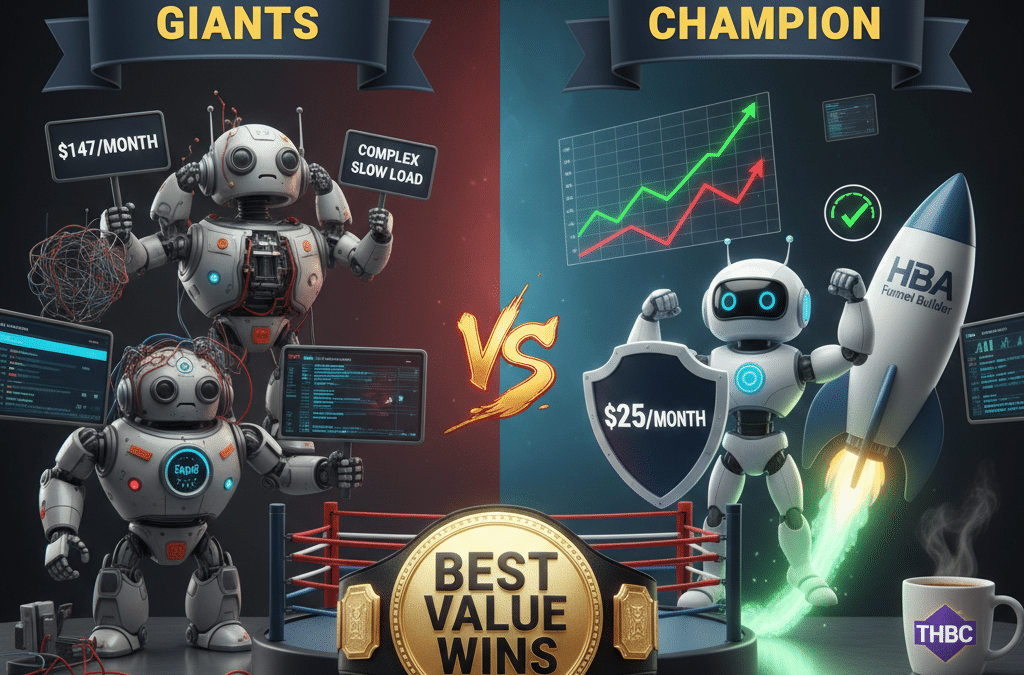 HBA Funnel Builder vs. ClickFunnels: Can a $25 Tool Really Compete?