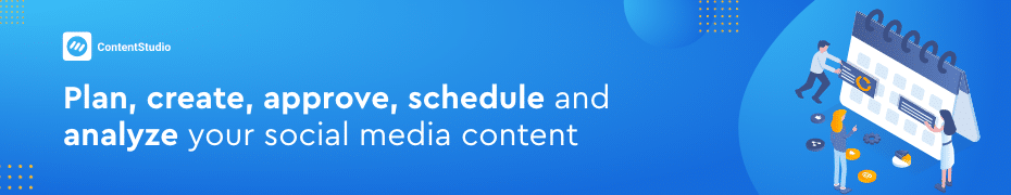 ContentStudio banner
