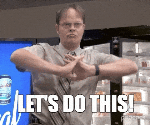 dwight let's do this