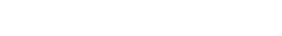 SimplyWebCraft-logo-white-2sm Simply WebCraft logo