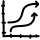 upward graph icon